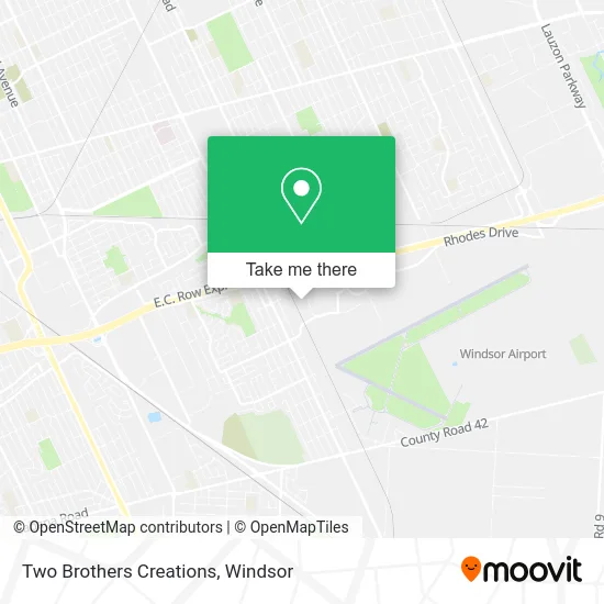 Two Brothers Creations map