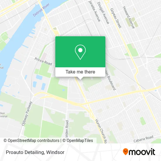 Proauto Detailing map