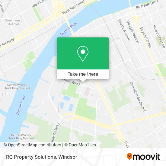 RQ Property Solutions map