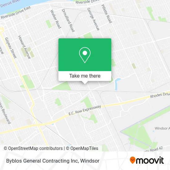 Byblos General Contracting Inc map
