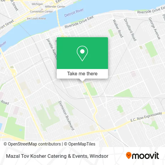 Mazal Tov Kosher Catering & Events plan