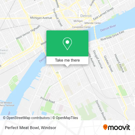 Perfect Meat Bowl map