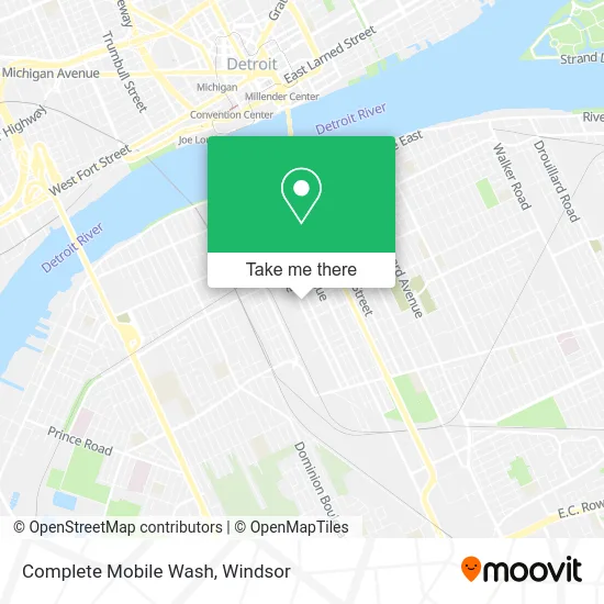 Complete Mobile Wash map