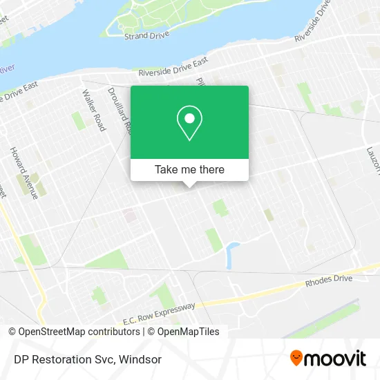 DP Restoration Svc map