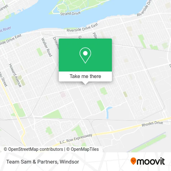 Team Sam & Partners map