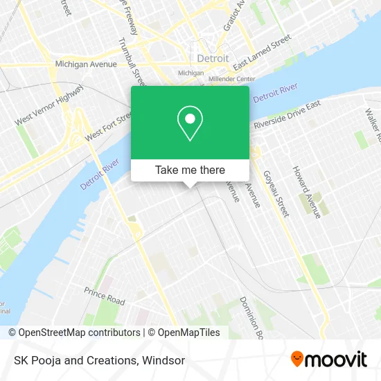 SK Pooja and Creations map