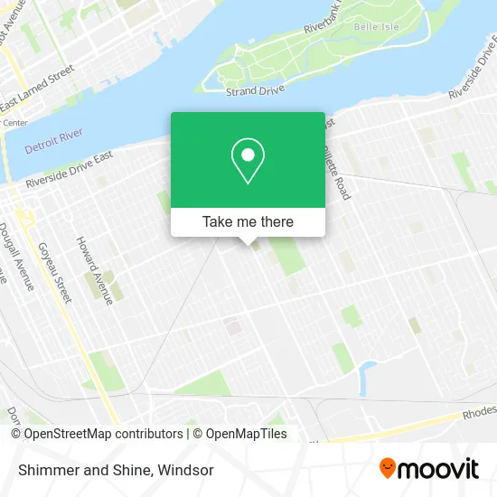 Shimmer and Shine map