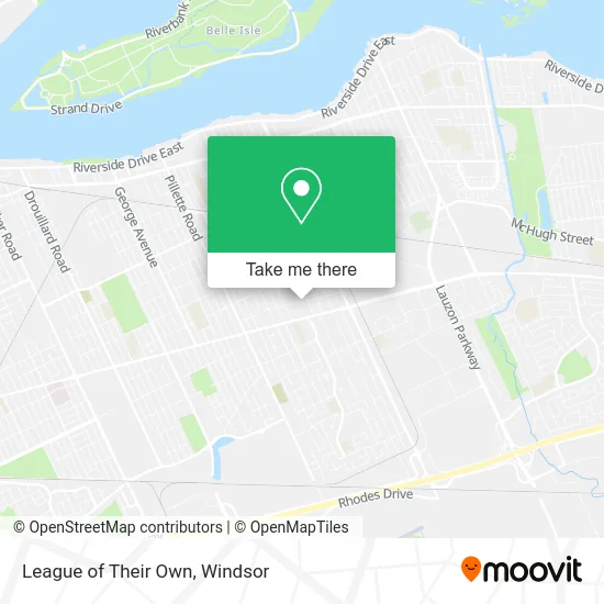 League of Their Own map