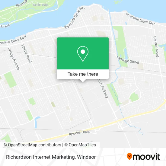 Richardson Internet Marketing map