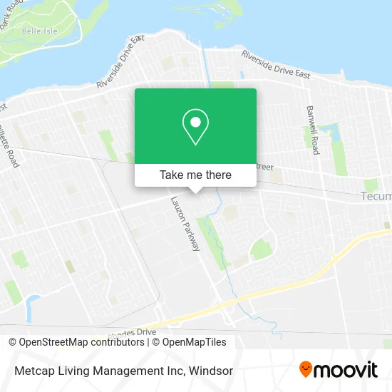 Metcap Living Management Inc map