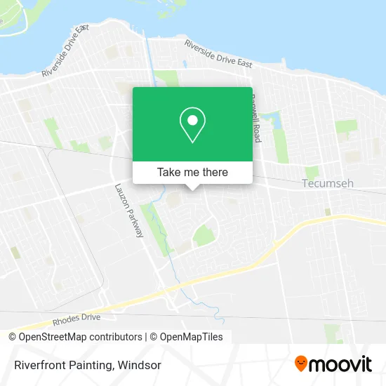 Riverfront Painting map