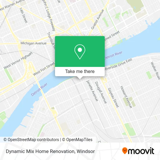 Dynamic Mix Home Renovation map