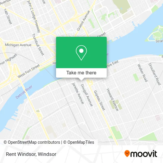 Rent Windsor map