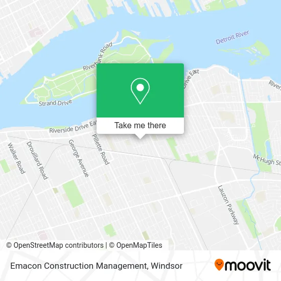 Emacon Construction Management map