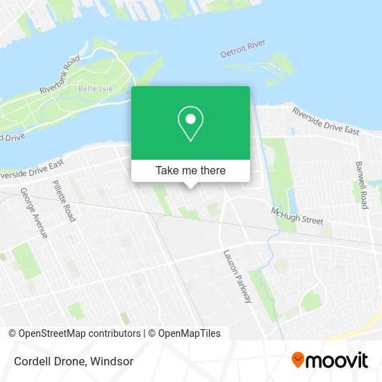 Cordell Drone map
