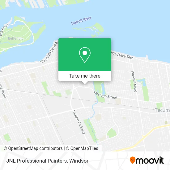 JNL Professional Painters map