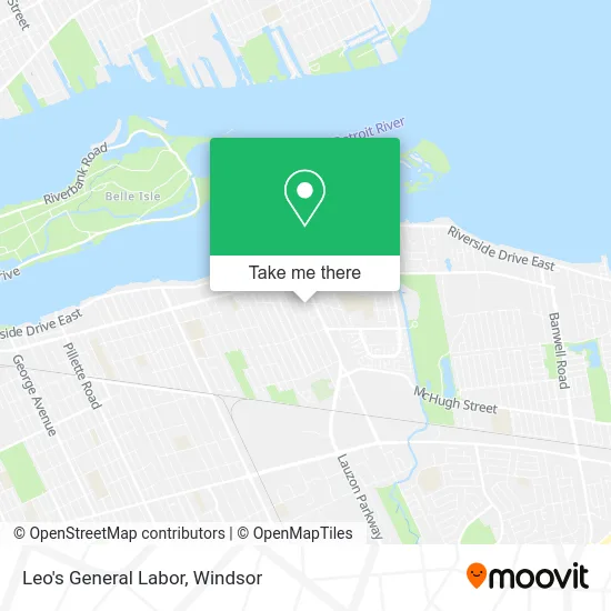 Leo's General Labor map