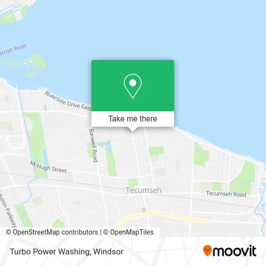 Turbo Power Washing map