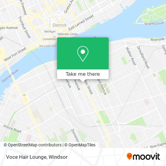 Voce Hair Lounge map