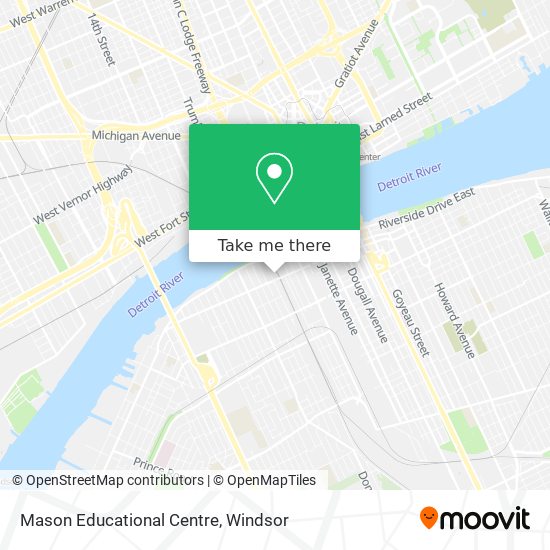 Mason Educational Centre map