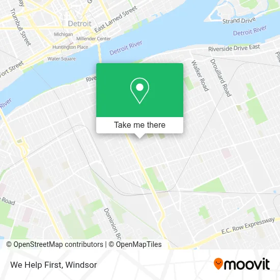 We Help First map