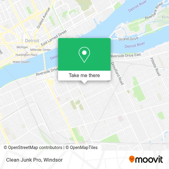 Clean Junk Pro map