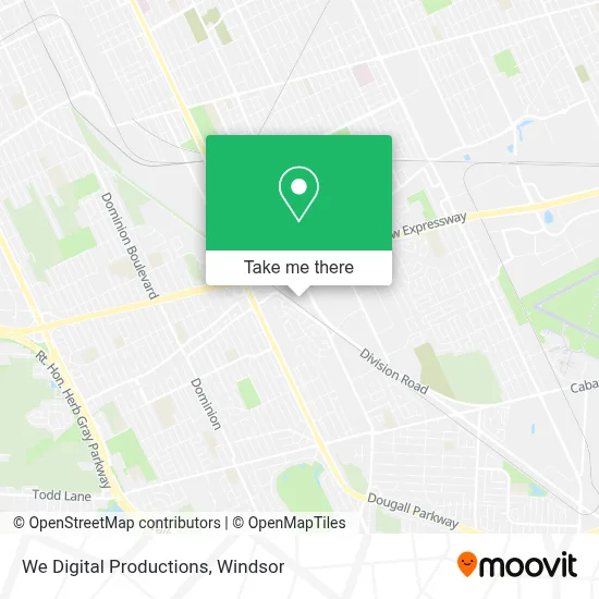 We Digital Productions map