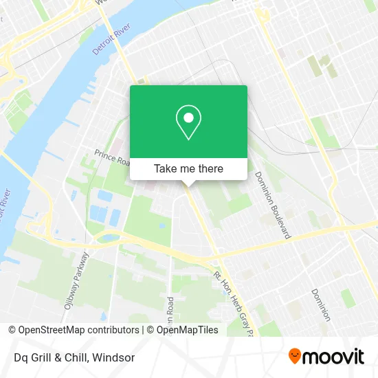 Dq Grill & Chill map
