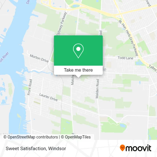 Sweet Satisfaction map