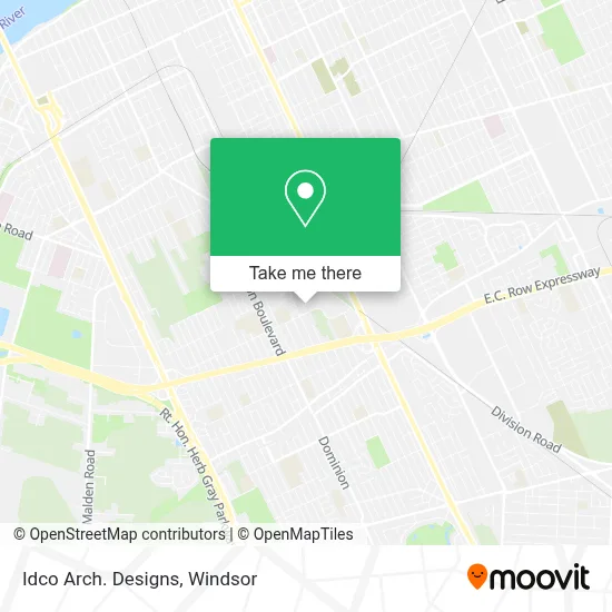 Idco Arch. Designs map