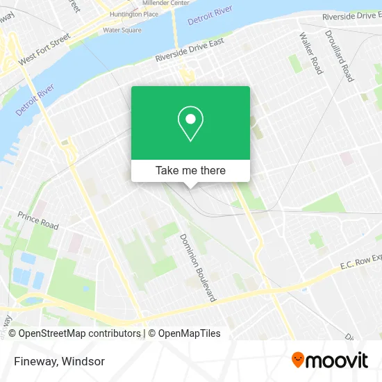Fineway map
