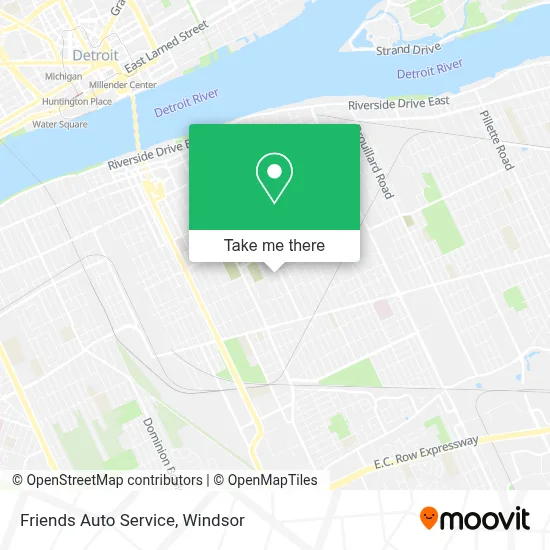 Friends Auto Service map