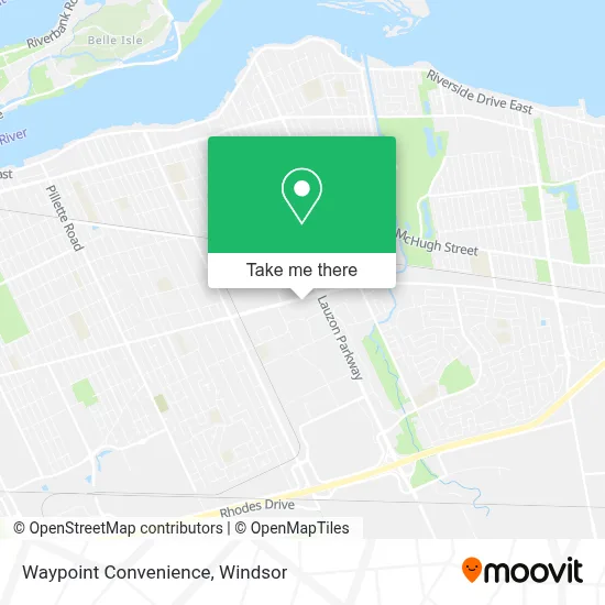 Waypoint Convenience map