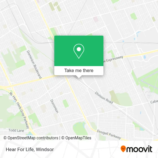 Hear For Life map