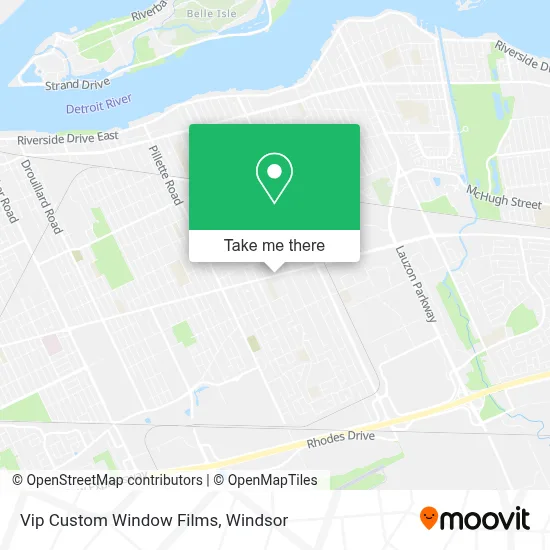 Vip Custom Window Films map