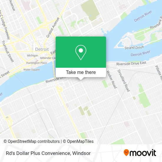Rd's Dollar Plus Convenience map