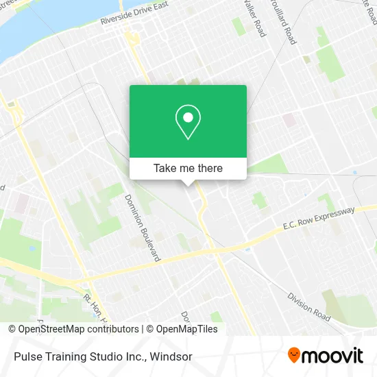 Pulse Training Studio Inc. map
