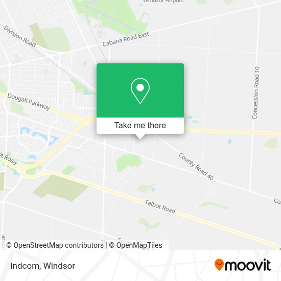 Indcom map