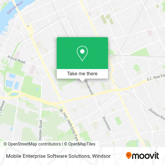 Mobile Enterprise Software Solutions map