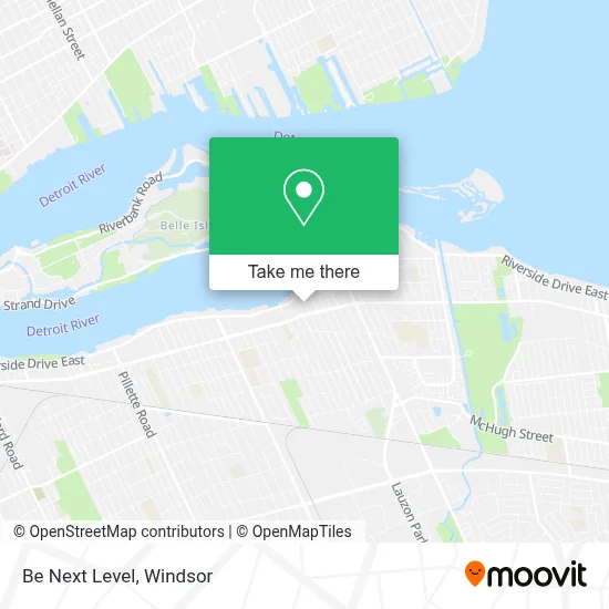 Be Next Level map