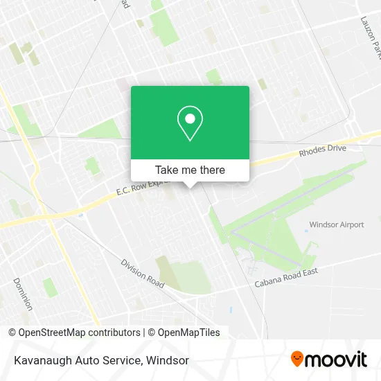 Kavanaugh Auto Service map