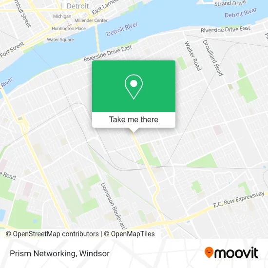 Prism Networking map