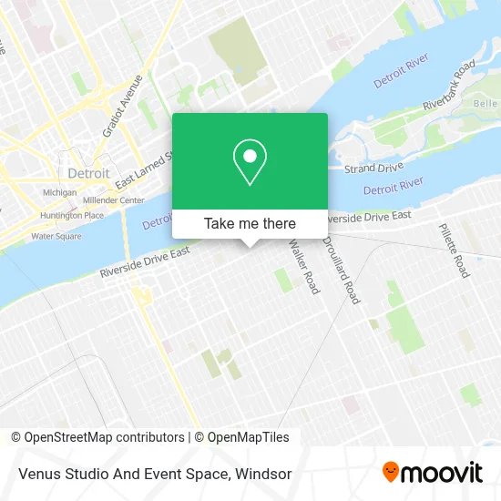 Venus Studio And Event Space map