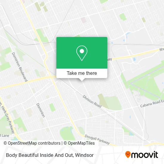 Body Beautiful Inside And Out map