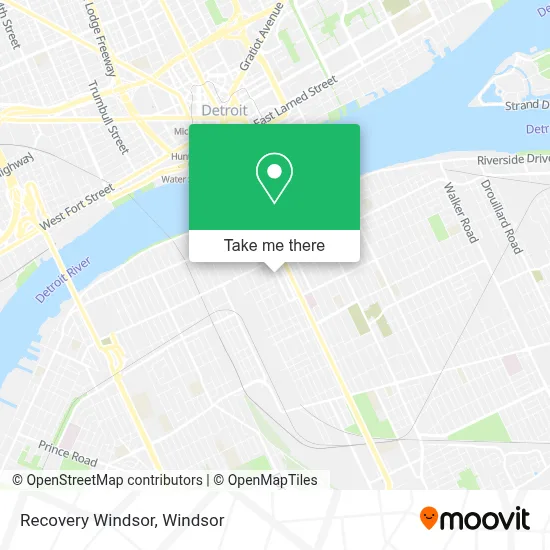 Recovery Windsor map