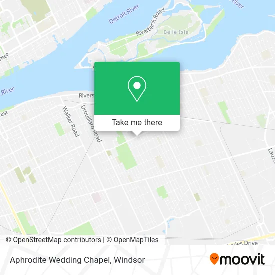 Aphrodite Wedding Chapel map