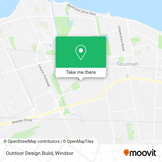 Outdoor Design Build map