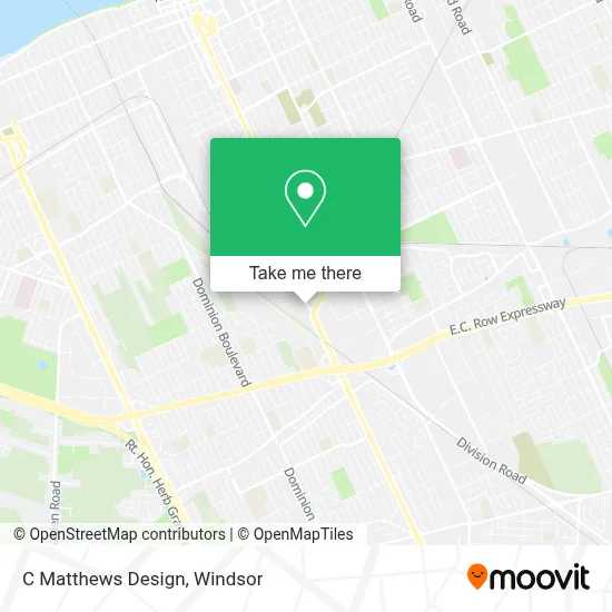 C Matthews Design map