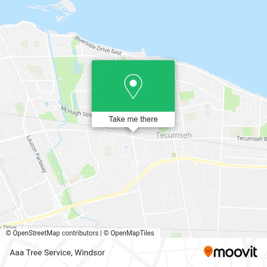 Aaa Tree Service map