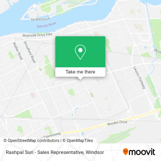 Rashpal Suri - Sales Representative map